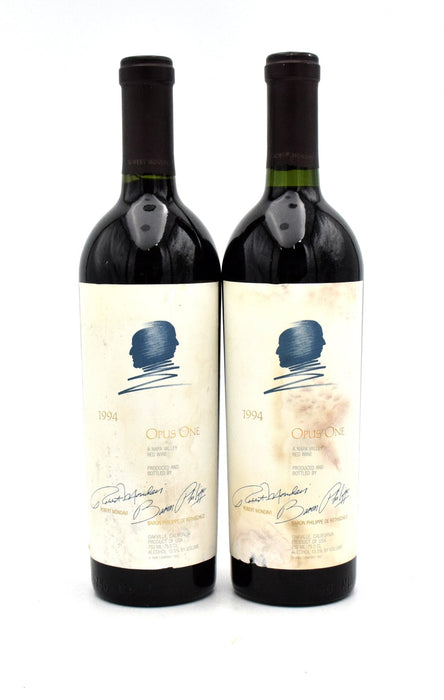 1994 Opus One (Stained Labels)