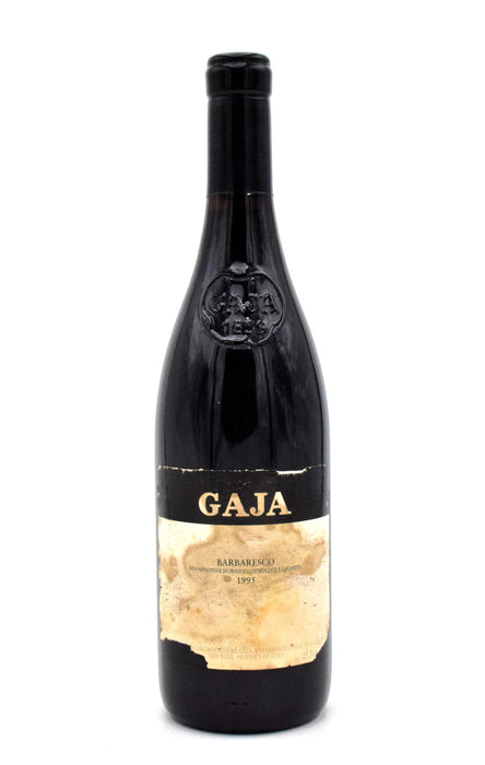1995 Gaja Costa Russi Langhe-Barbaresco (Very Torn & Stained Labels)
