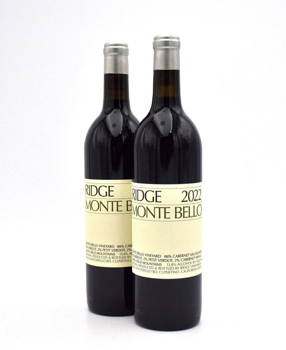 2022 Ridge Vineyards Monte Bello