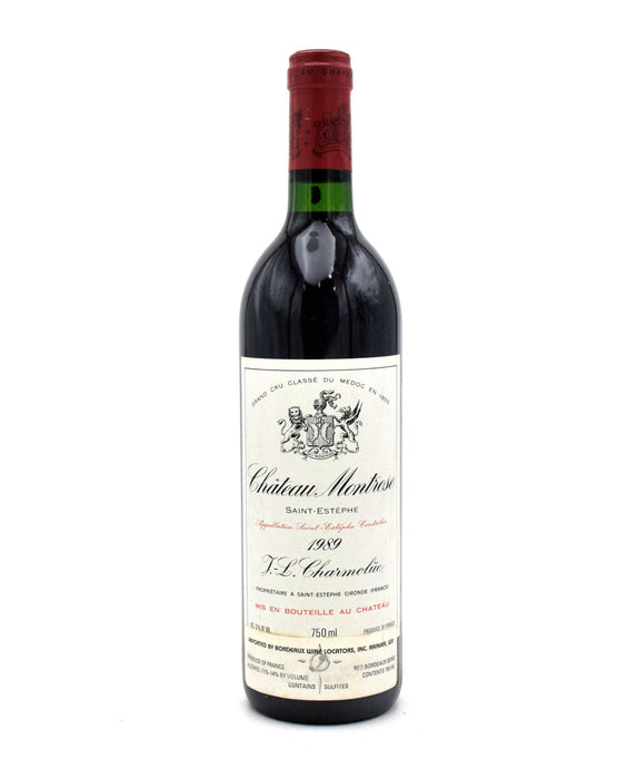 1989 Chateau Montrose (Very Lightly Discolored Labels)