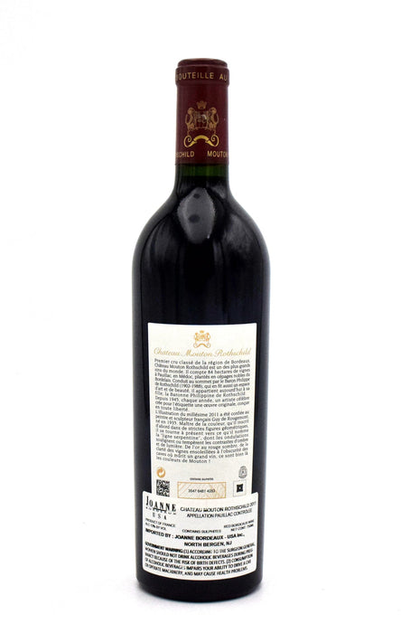 2011 Chateau Mouton Rothschild (Slightly Nicked Label)