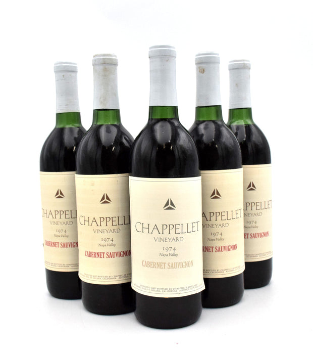 1974 Chappellet Signature Cabernet Sauvignon