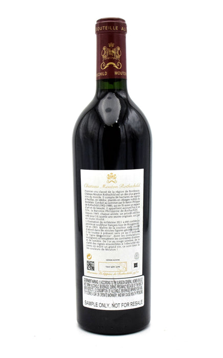 2011 Chateau Mouton Rothschild (Slightly Scuffed/Torn Labels)