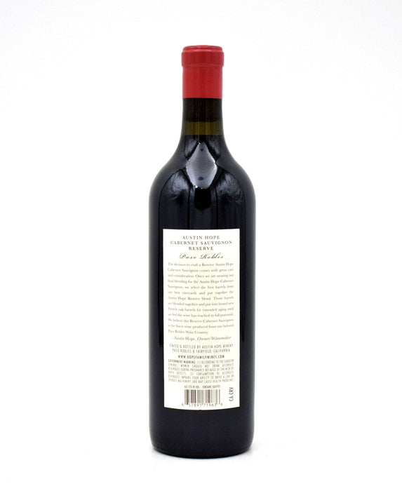 2021 Austin Hope Winery Reserve Cabernet Sauvignon