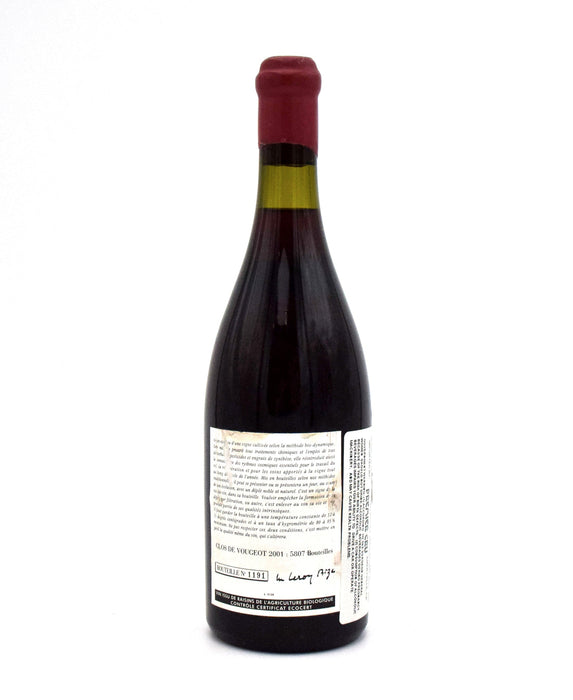2001 Leroy Clos de Vougeot Grand Cru