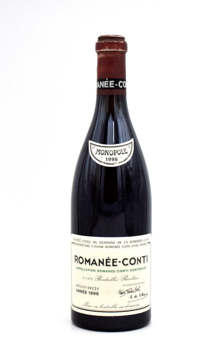 1998 Domaine de la Romanee-Conti Romanee-Conti Grand Cru (Slightly Discolored Capsule)