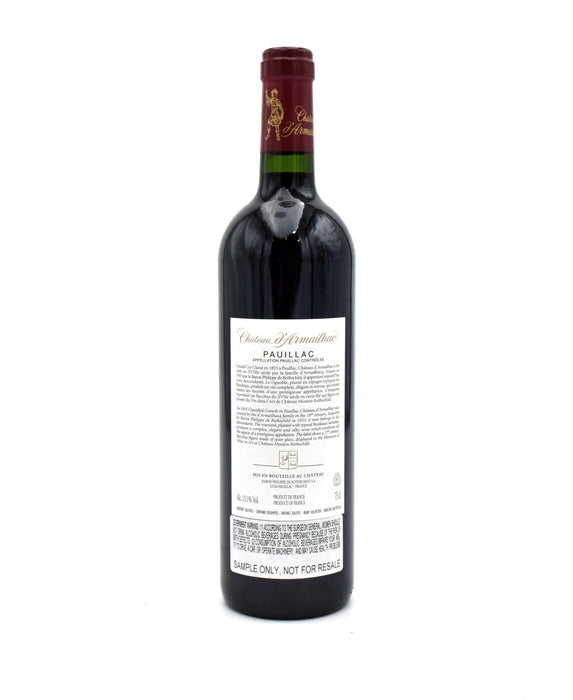 2010 Baron Philippe de Rothschild Chateau d'Armailhac