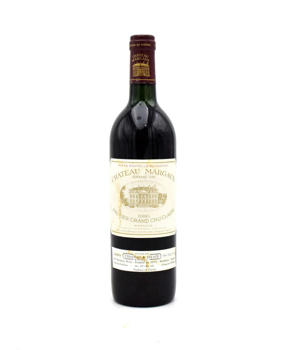 1986 Chateau Margaux (Slightly Stained Labels / VHS)