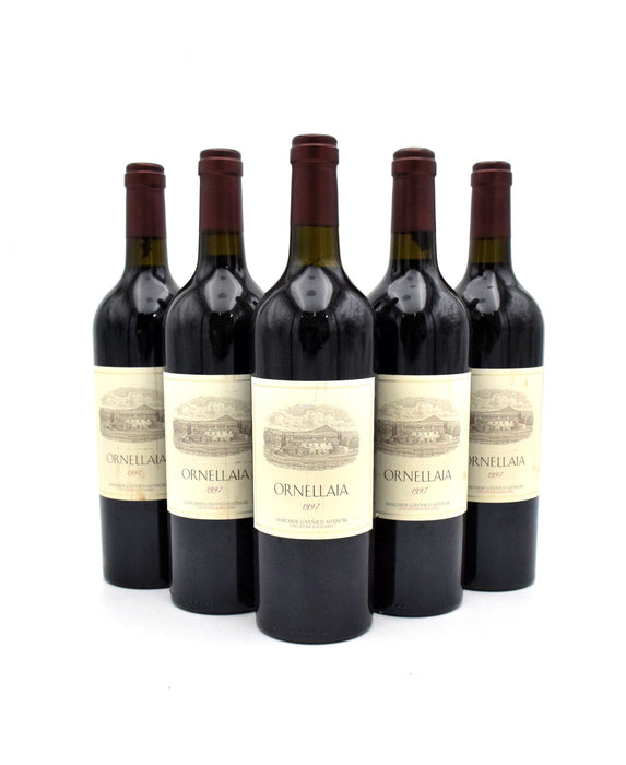 1997 Ornellaia Bolgheri Superiore (Slightly Scuffed/Stained Labels)