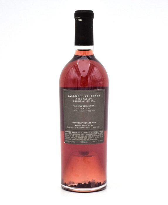 2014 Caldwell Vineyard Estate Grown 'Joy' Syrah Rose