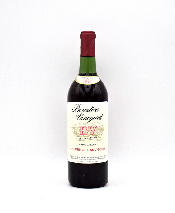 1974 Beaulieu Vineyard BV California Cabernet Sauvignon