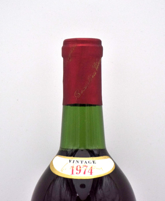 1974 Beaulieu Vineyard BV California Cabernet Sauvignon