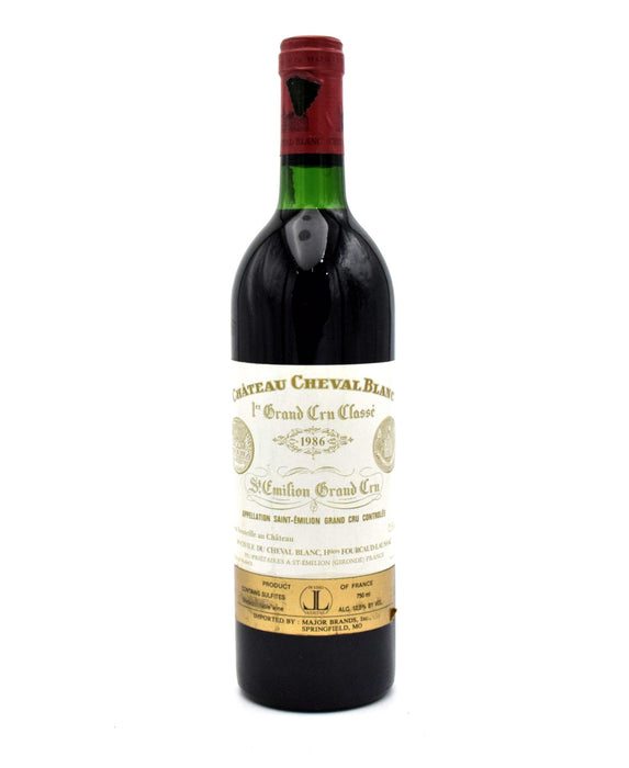 1986 Chateau Cheval Blanc (Slight Tear on Capsule)