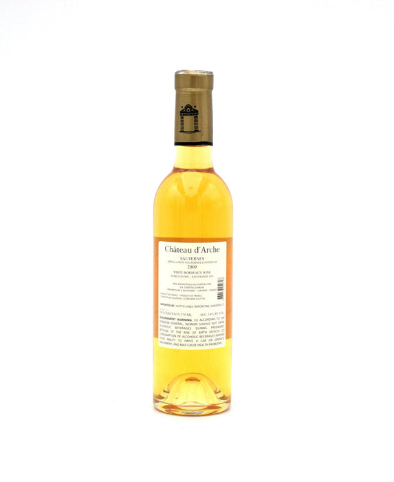 2009 Chateau d'Arche Grand Cru Classe de Sauternes (375ML)