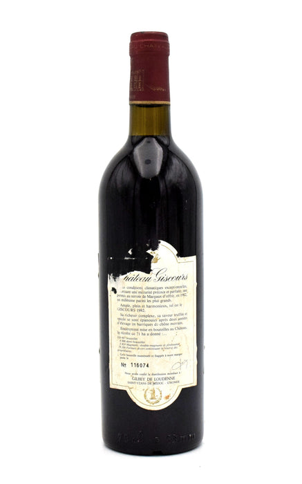 1982 Chateau Giscours (Slightly Stained Label)