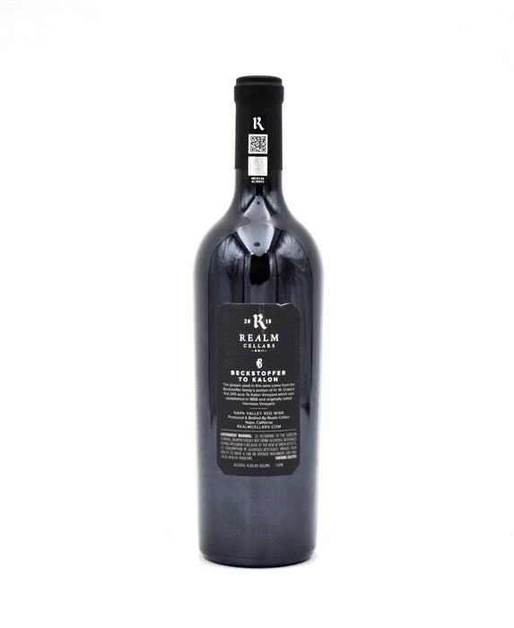 2018 Realm Cellars Beckstoffer To Kalon Vineyard Cabernet Sauvignon