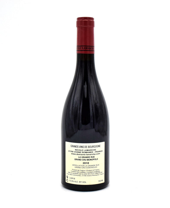 2018 Nicole Lamarche La Grande Rue Grand Cru Monopole