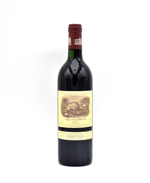 1986 Chateau Lafite Rothschild (Very Lightly Tissue Stained Labels)
