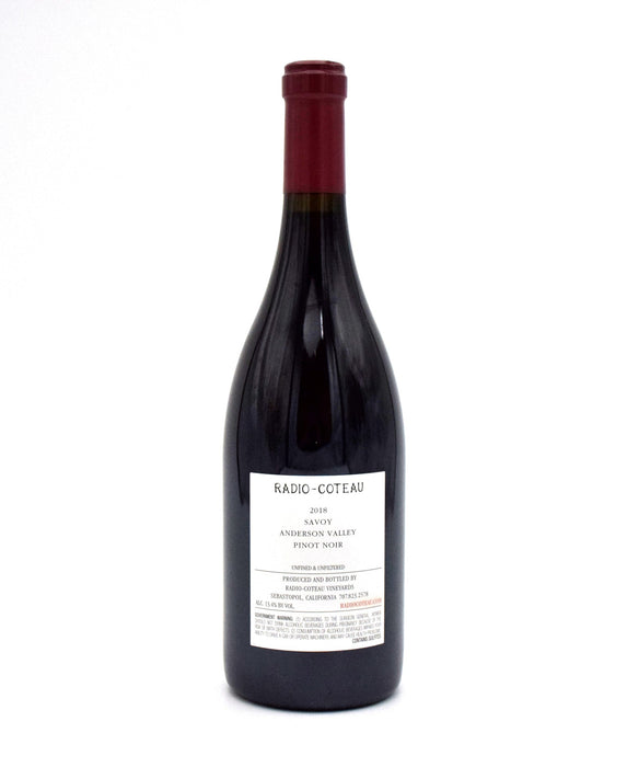2018 Radio-Coteau 'Savoy' Pinot Noir
