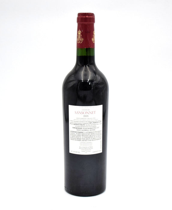 2005 Chateau Sansonnet