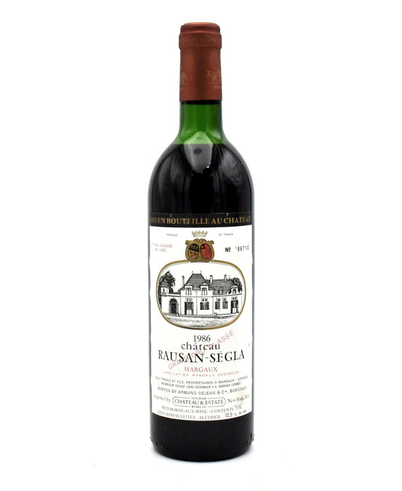 1986 Chateau Rauzan-Segla (HS)