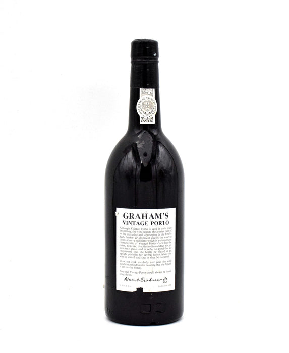 1983 W & J Graham's Vintage Port (Slightly Torn Label)