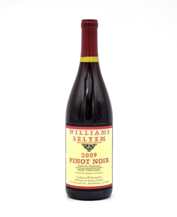 2009 Williams Selyem Weir Vineyard Pinot Noir