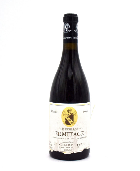 1995 M. Chapoutier Ermitage Le Pavillon (Torn Label)