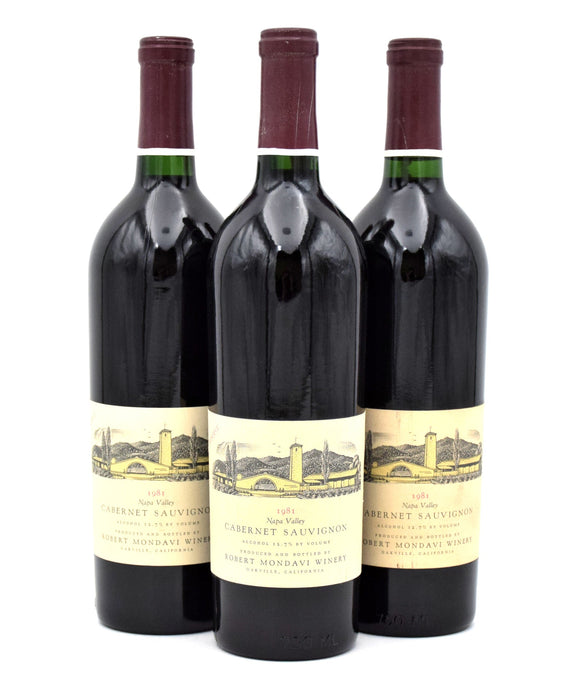 1981 Robert Mondavi Winery Reserve Cabernet Sauvignon