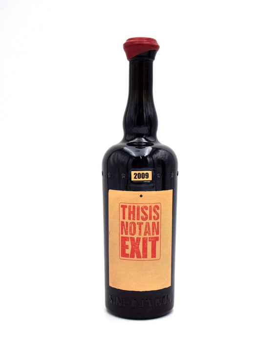 2009 Sine Qua Non 'Esto No Es una Salida' - 'This Is Not An Exit' Syrah