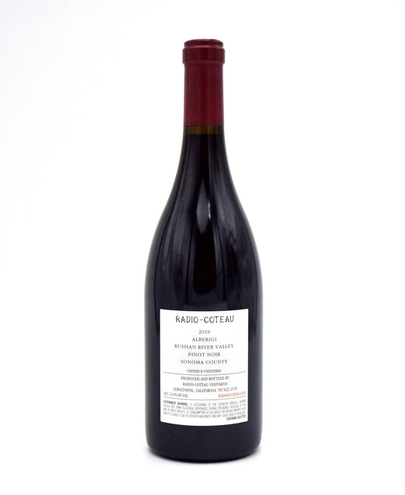 2019 Radio-Coteau 'Alberigi' Pinot Noir (Slightly Torn Label)