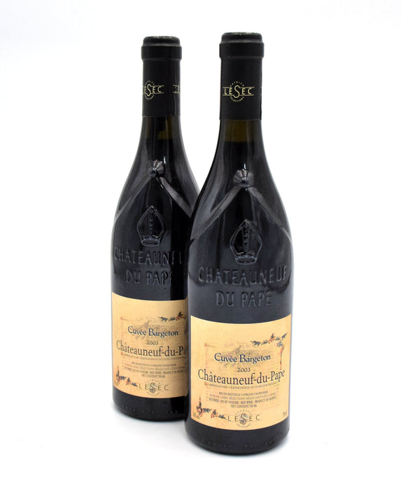2003 Patrick Lesec Chateauneuf-du-Pape Cuvee Bargeton