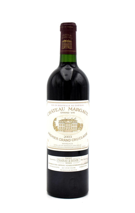 2003 Chateau Margaux (Very Slightly Scuffed Labels)