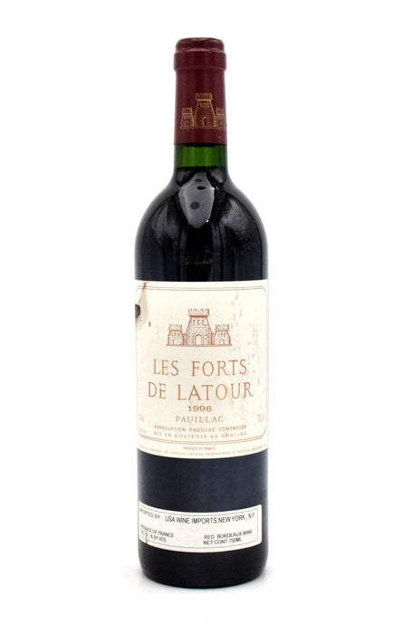 1996 Chateau Latour 'Les Forts de Latour' (Stained Label)