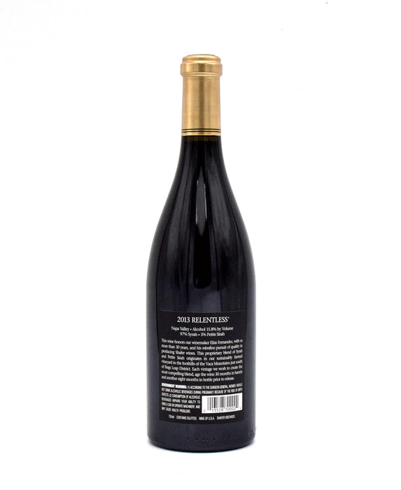 2013 Shafer Vineyards Relentless