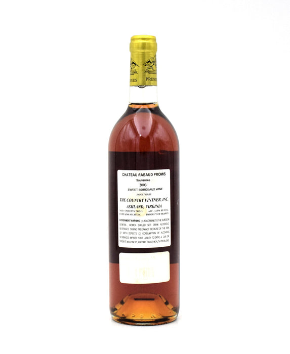 2003 Chateau Rabaud-Promis