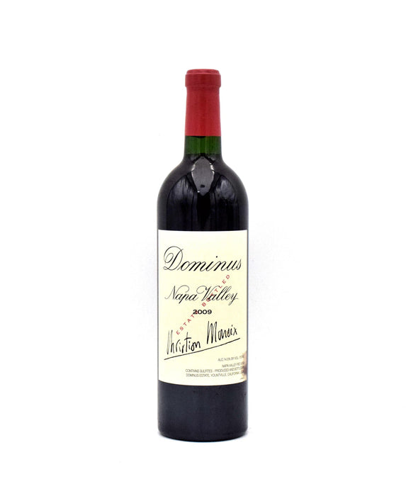 2009 Dominus Estate Christian Moueix (Very Slightly Stained Labels)