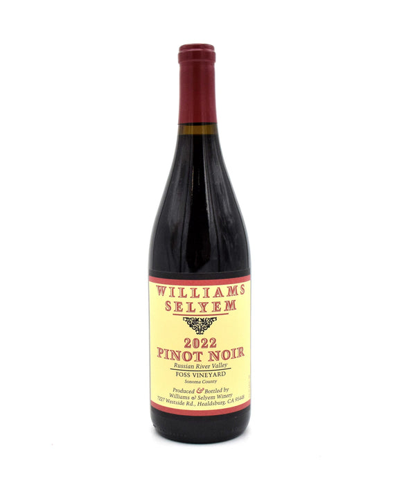 2022 Williams Selyem Foss Vineyard Pinot Noir