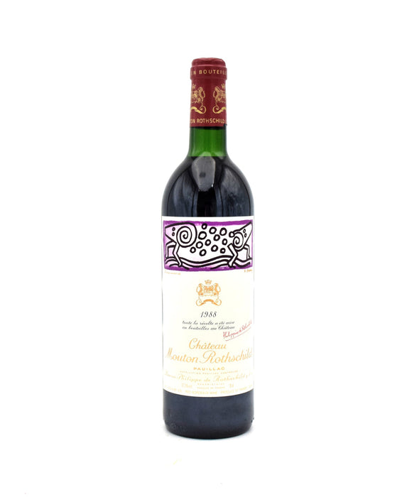 1988 Chateau Mouton Rothschild (Chipped Capsule)