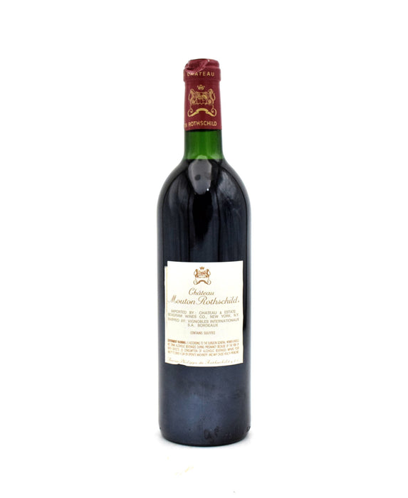 1988 Chateau Mouton Rothschild (Chipped Capsule)