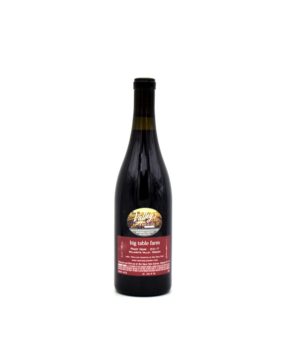 2017 Big Table Farm Willamette Valley Pinot Noir