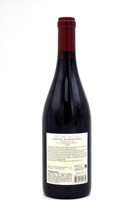 2020 Chateau de Beaucastel Chateauneuf du Pape (Slightly Torn Label)