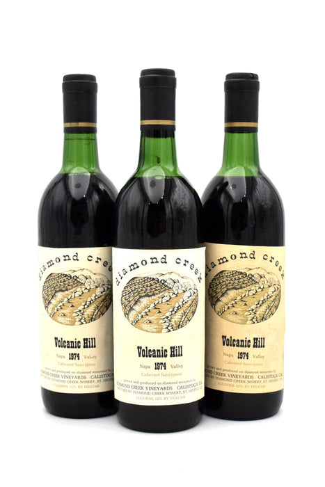 1974 Diamond Creek Volcanic Hill Cabernet Sauvignon (VHS)