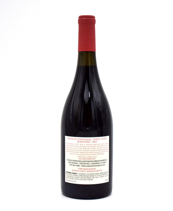 2021 Hirsch Vineyards Maritime Pinot Noir