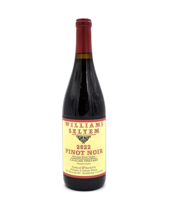 2022 Williams Selyem Calegari Vineyard Pinot Noir
