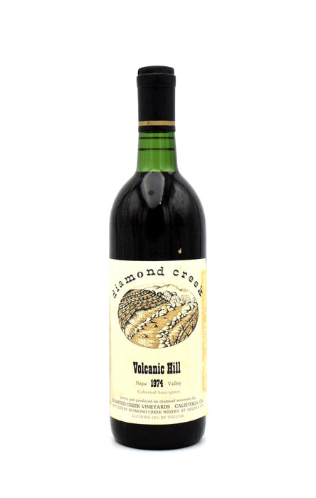 1974 Diamond Creek Volcanic Hill Cabernet Sauvignon (Slightly Stained Label)