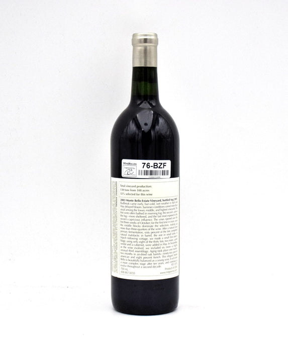 2003 Ridge Vineyards Monte Bello