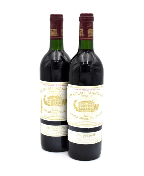 1990 Chateau Margaux (Slightly Scuffed Labels)