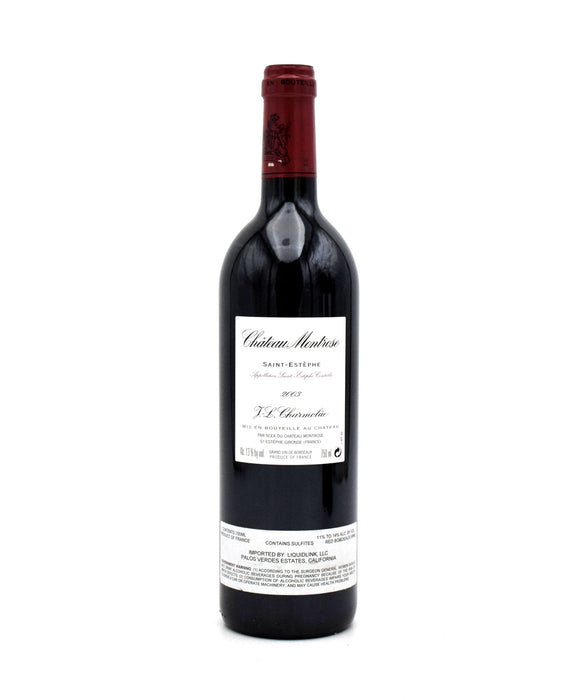 2003 Chateau Montrose (Slightly Scuffed Labels)