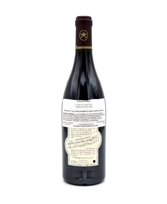 2007 Domaine du Pegau Chateauneuf-du-Pape Cuvee da Capo